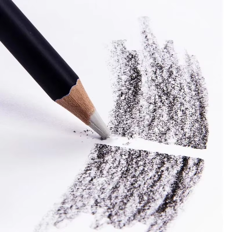 Borradores con forma de lápiz para dibujar, pintar y hacer bocetos. Borrador resaltador profesional de alta precisión. Material escolar y de oficina kawaii.
