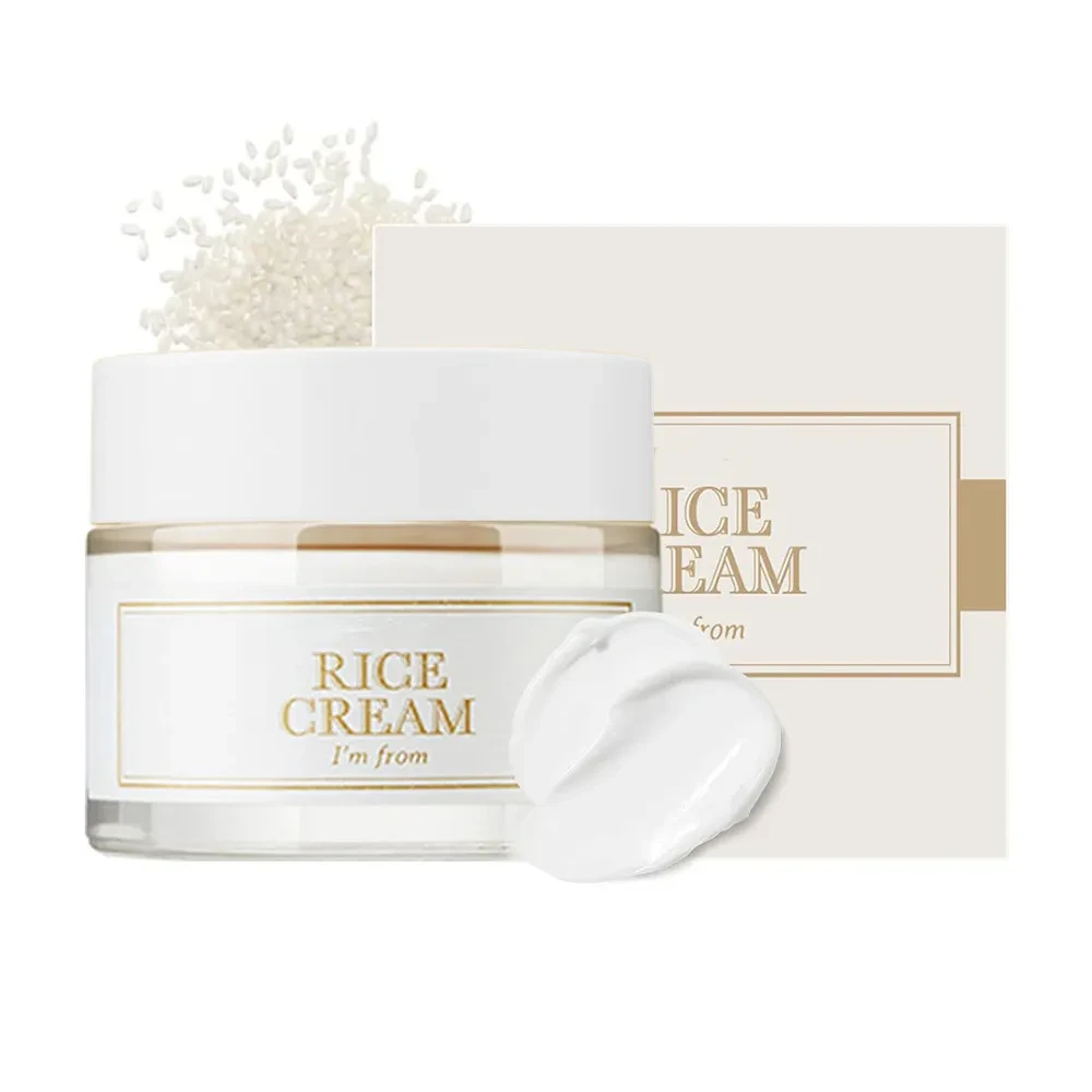 Crema de Arroz Nutritiva Hidratante Antiarrugas Reafirmante