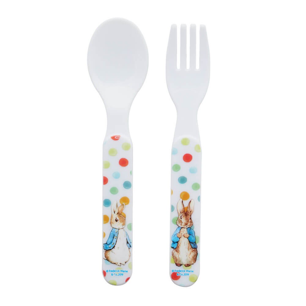 Juego de vajilla de melamina de 5 piezas Peter Rabbit
