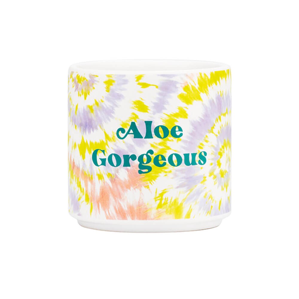 Maceta con efecto tie-dye Aloe Magnífico de Bluerred - Pequeña