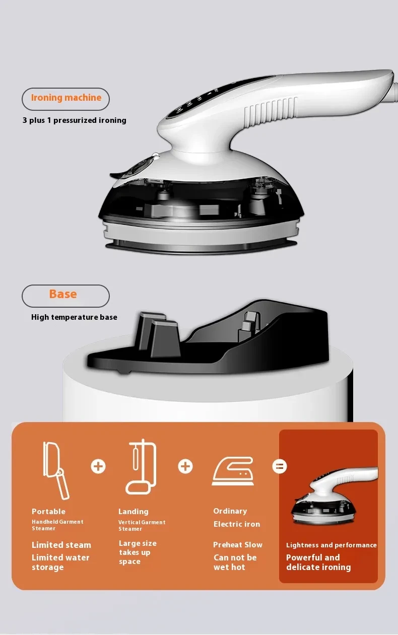 Vaporizador de ropa de mano