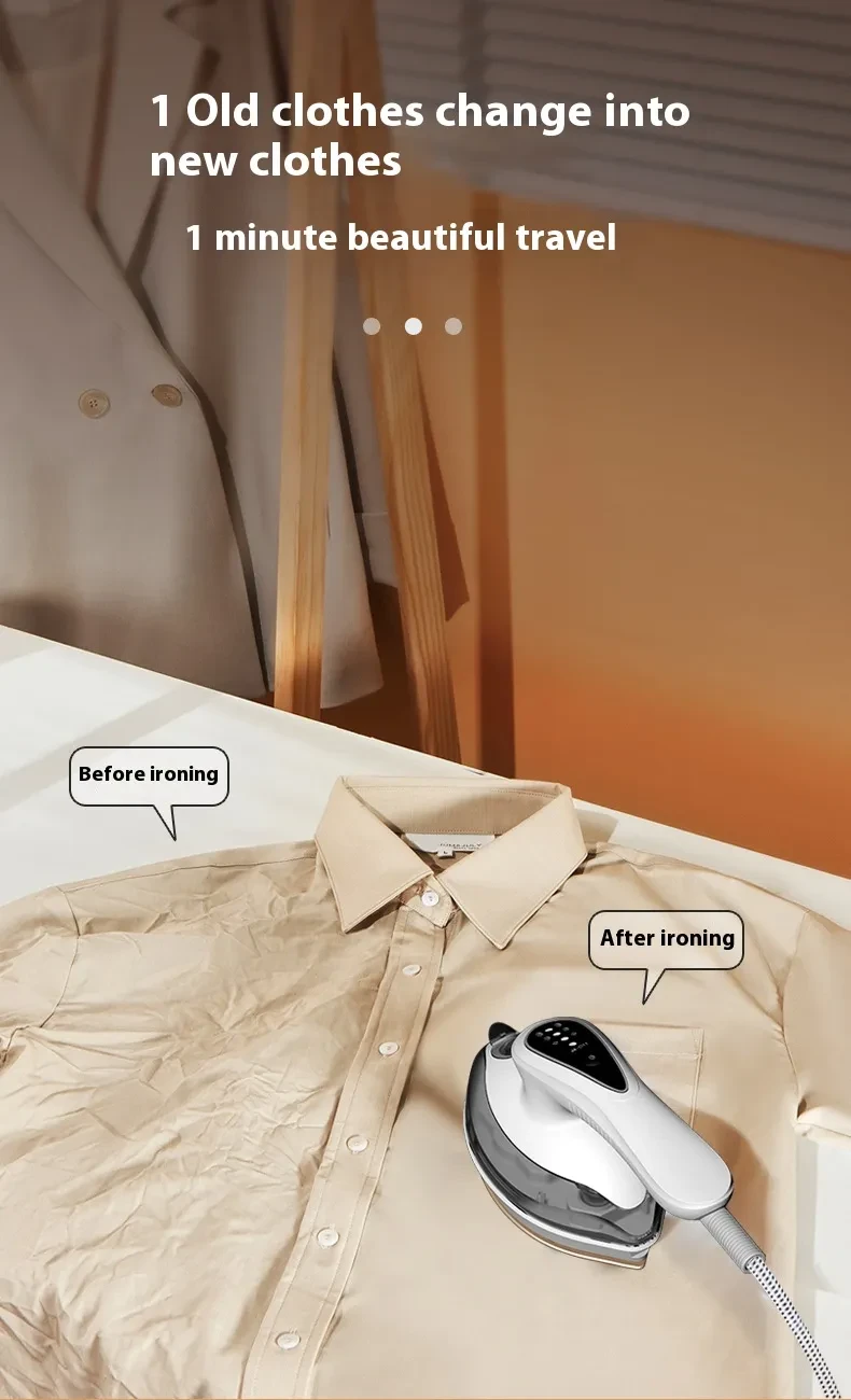 Vaporizador de ropa de mano