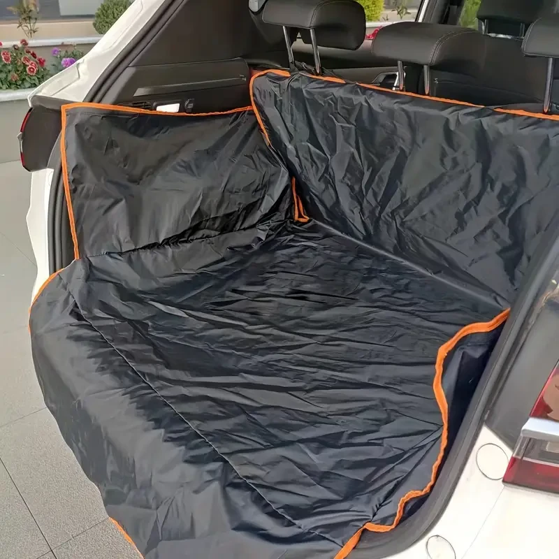 Alfombrilla impermeable para maletero de coche para mascotas: resistente a arañazos y suciedad