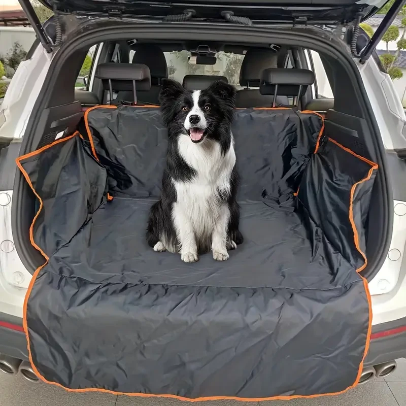 Alfombrilla impermeable para maletero de coche para mascotas: resistente a arañazos y suciedad