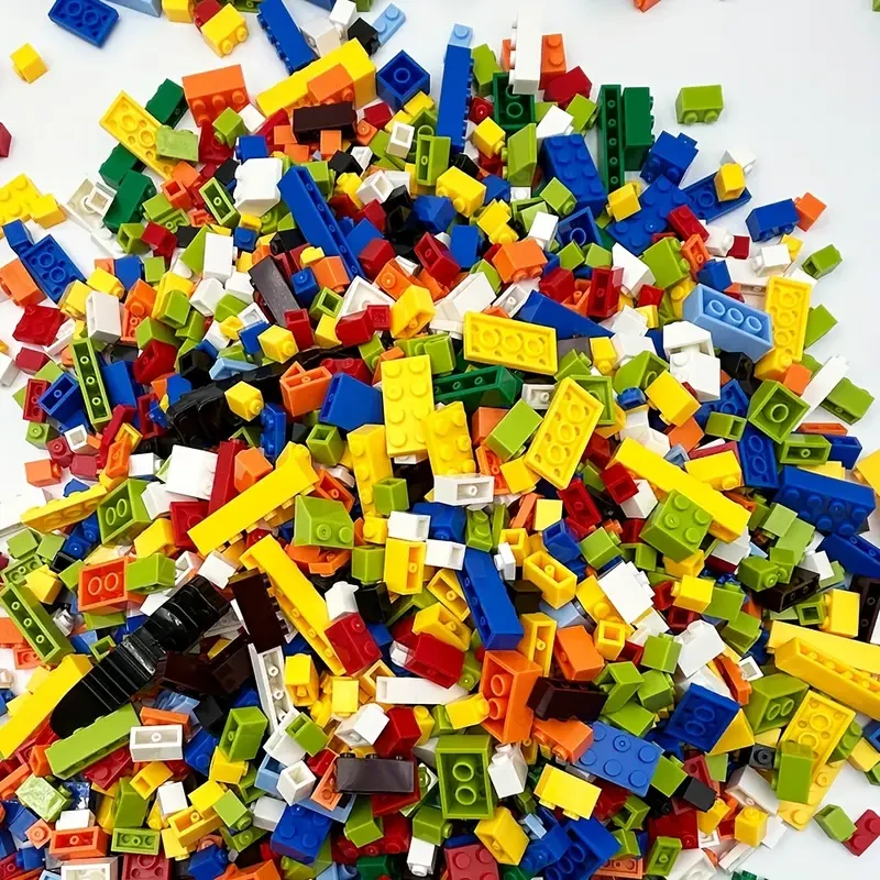 1000 piezas de bloques de construcción creativos clásicos, juguetes educativos y divertidos para armar, regalos de cumpleaños, Navidad y Halloween.
