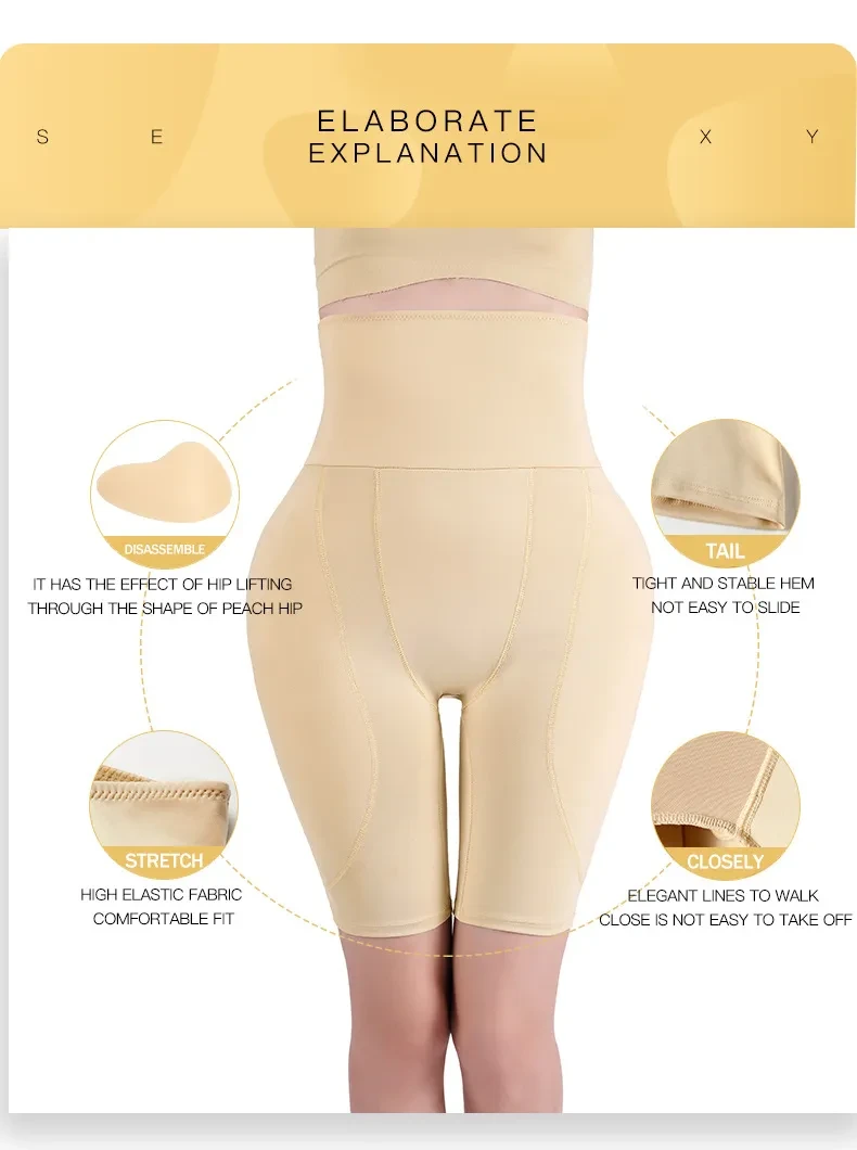 Ropa interior moldeadora de cintura alta quemagrasas, levanta glúteos, sin costuras, para mujer, bragas adelgazantes de cintura alta, control de abdomen, bragas moldeadoras de cuerpo para mujer