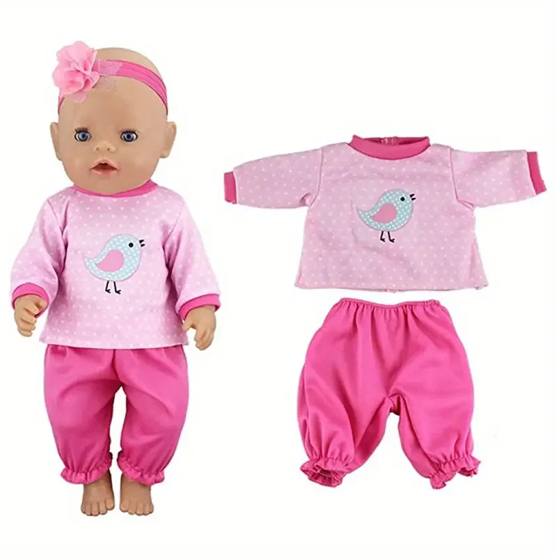 Ropa para muñecas: 4 conjuntos de ropa de moda para muñecas de 43,18 a 45,72 cm y muñecas de 38,1 a 43,18 cm. Ideal para Halloween y Navidad.