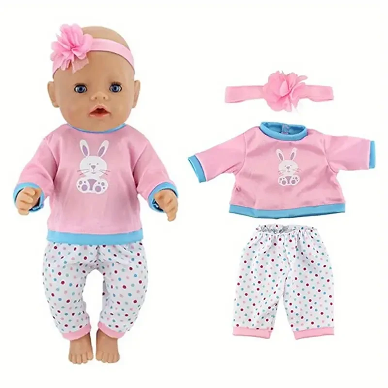 Ropa para muñecas: 4 conjuntos de ropa de moda para muñecas de 43,18 a 45,72 cm y muñecas de 38,1 a 43,18 cm. Ideal para Halloween y Navidad.