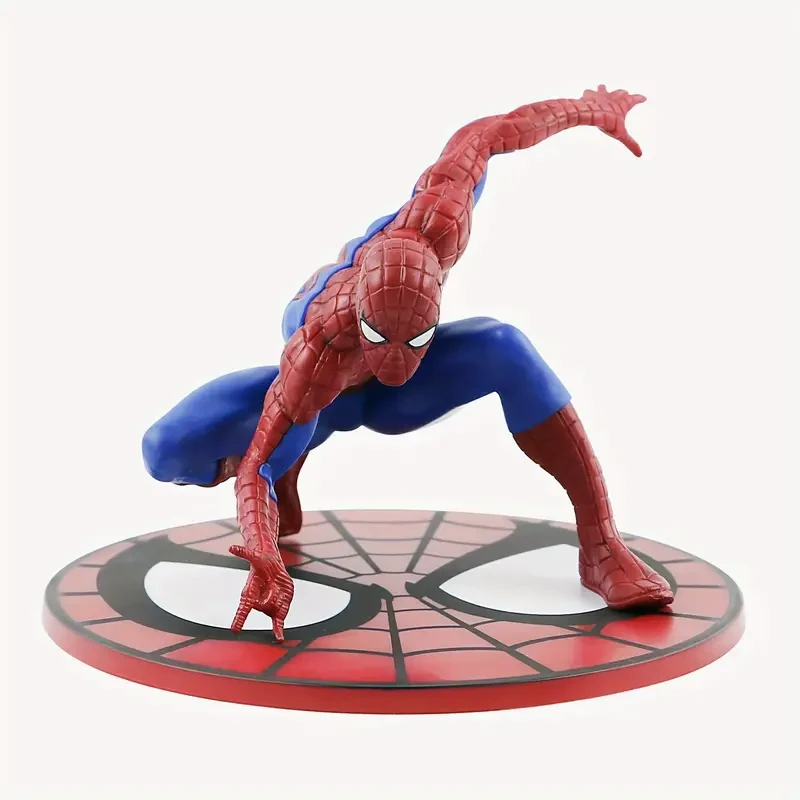 Modelo de araña artesanal premium: figura coleccionable de PVC para decoración de escritorio y coche, regalo de cumpleaños perfecto.