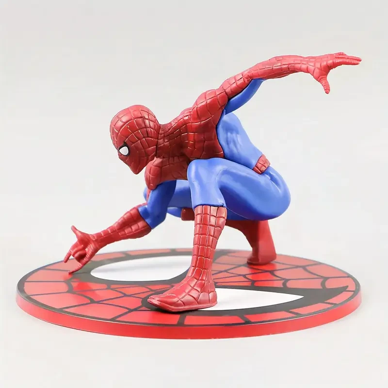 Modelo de araña artesanal premium: figura coleccionable de PVC para decoración de escritorio y coche, regalo de cumpleaños perfecto.