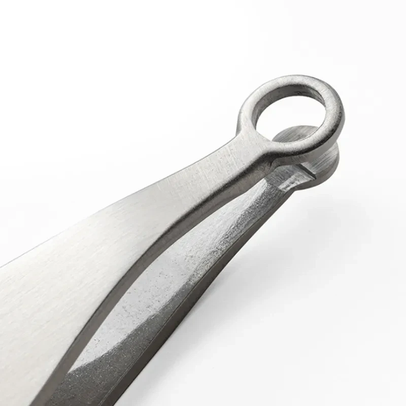 Pinza para el pelo de acero inoxidable para nariz redonda