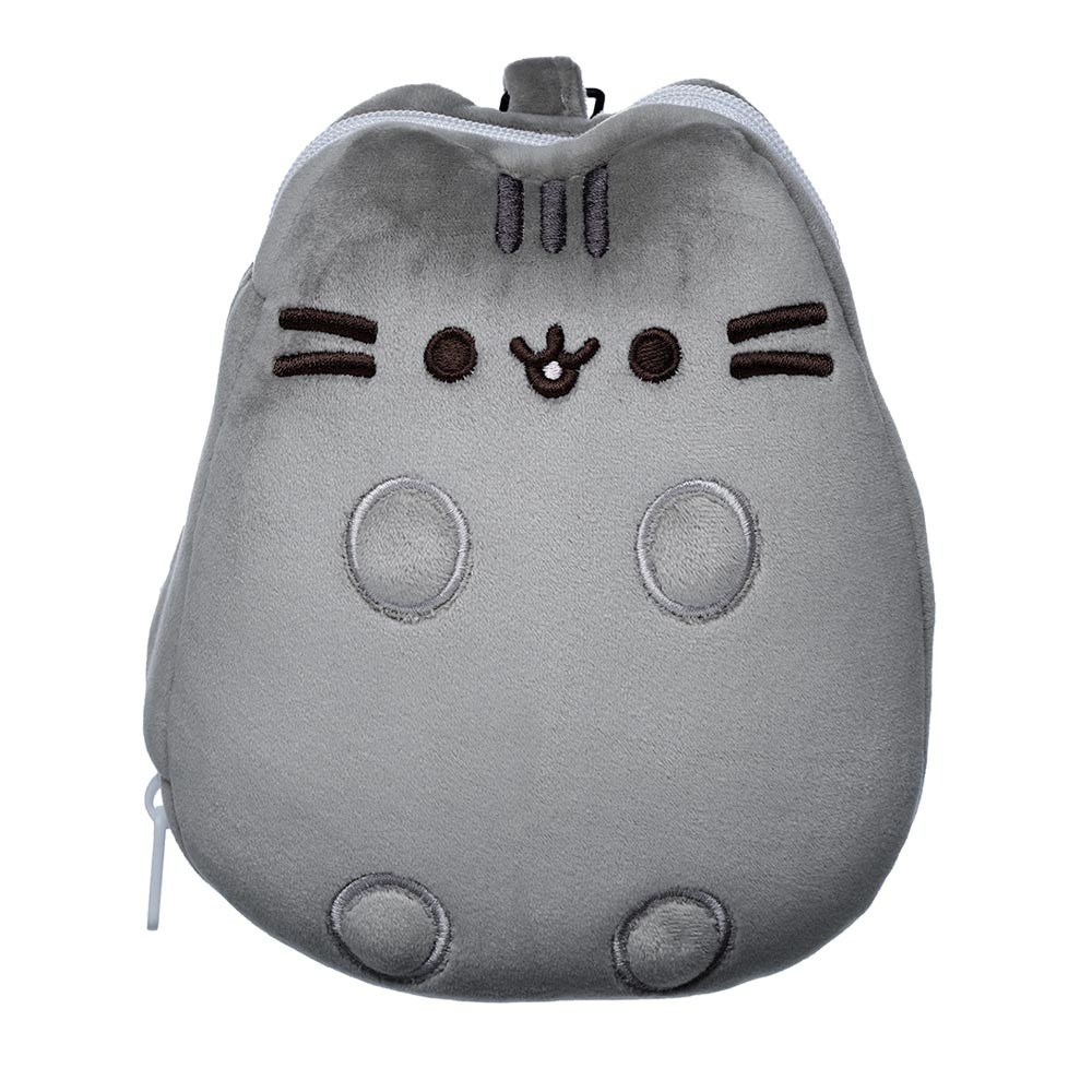 Relaxeazzz Pusheen - Juego de almohada de viaje y antifaz