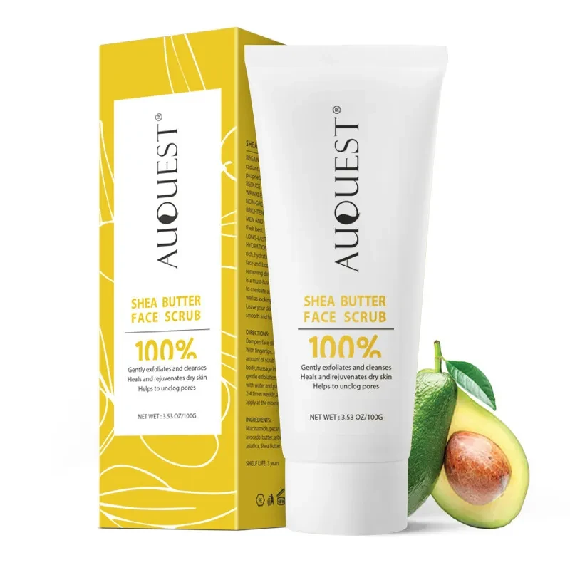 Exfoliante facial limpiador Auquest Shea