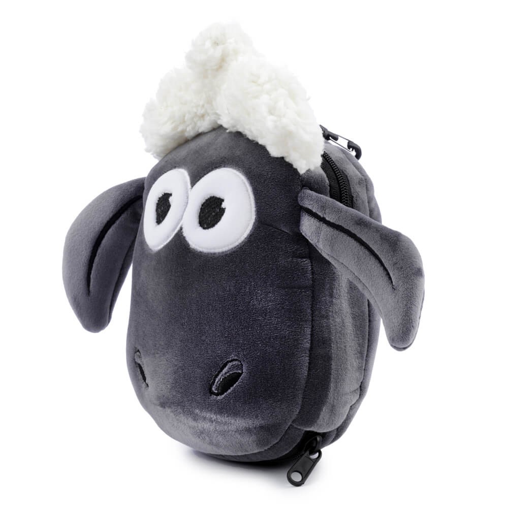 Relaxeazzz Shaum The Sheep - Juego de almohada de viaje y antifaz