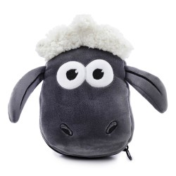 Relaxeazzz Shaum The Sheep - Juego de almohada de viaje y antifaz
