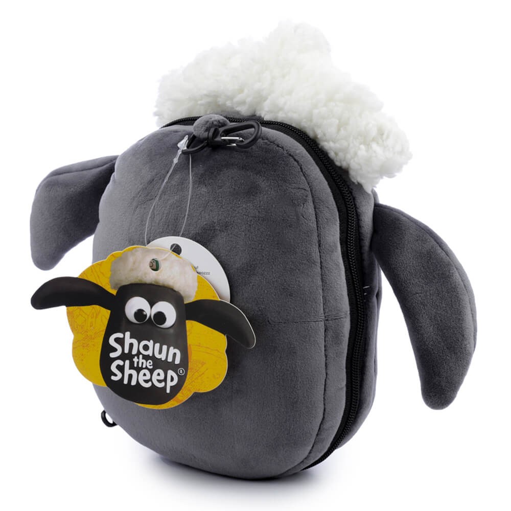 Relaxeazzz Shaum The Sheep - Juego de almohada de viaje y antifaz