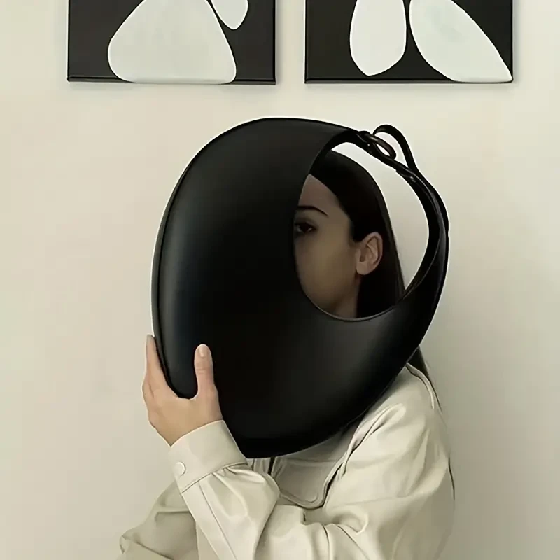 Bolso de hombro ovalado de diseño de nicho
