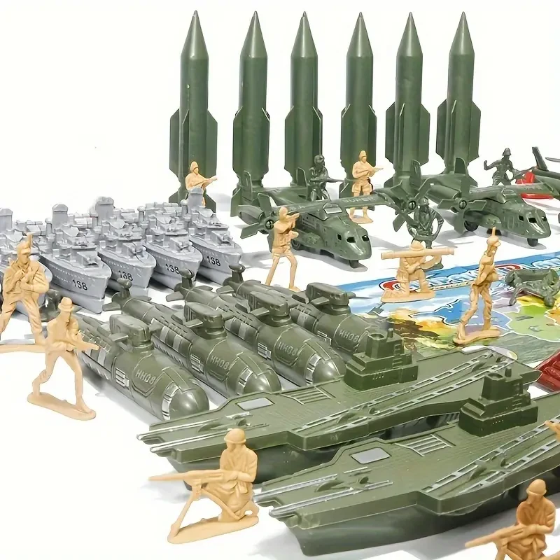 Miniatura de soldado de temática militar: resina ABS resistente, figuras y muñecos coleccionables.