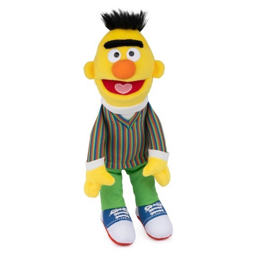 Peluche Bert de Barrio Sésamo