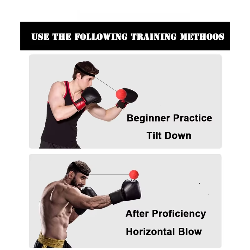Pelota de boxeo para montar en la cabeza, para entrenamiento de velocidad, Sanda, boxeo, pelota de reflejos, ejercicio físico en casa, equipo de boxeo, accesorios.
