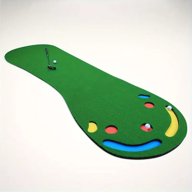 Tapete de entrenamiento para putting green de golf de 300 cm para interiores
