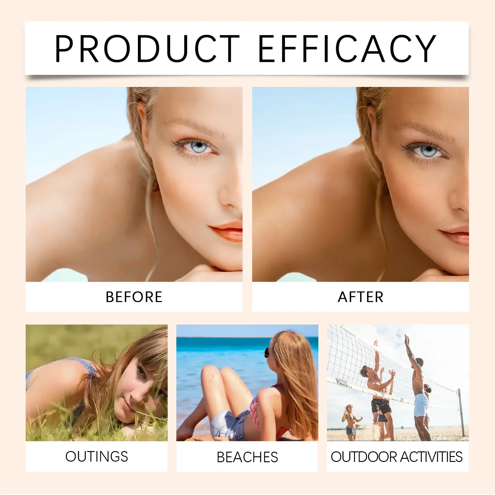 Solución de cuidado hidratante para un tono de piel uniforme