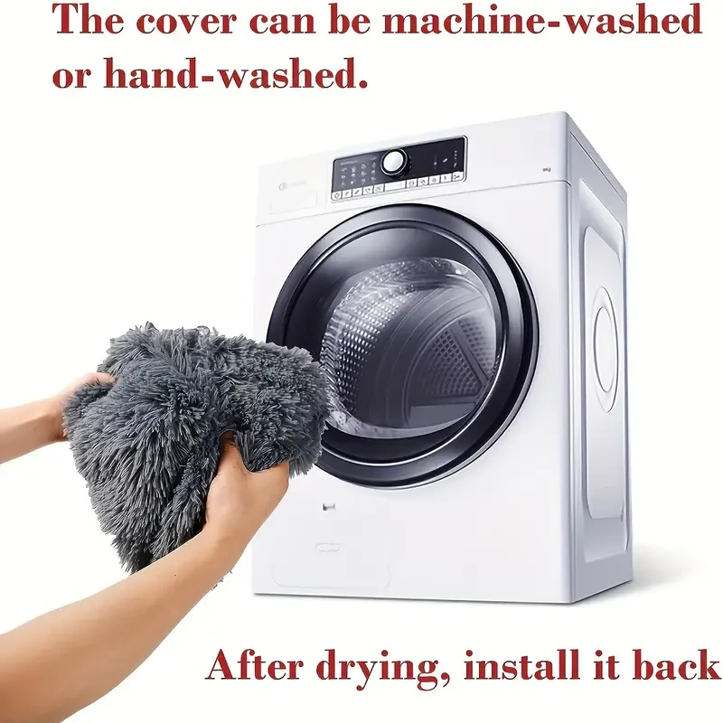 Cama de peluche para perros