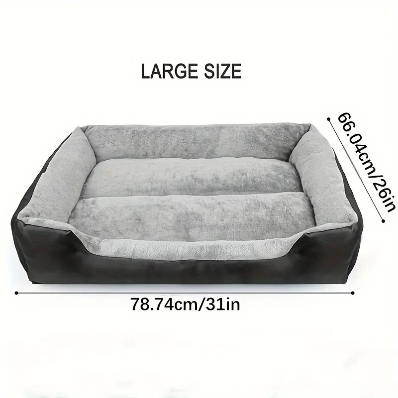 Acogedora cama tipo caseta para perros Four Seasons
