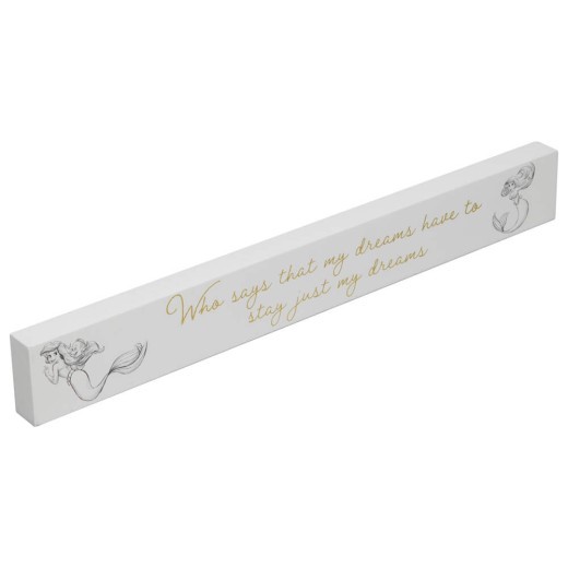 Placa de escritorio coleccionable de Disney: Ariel