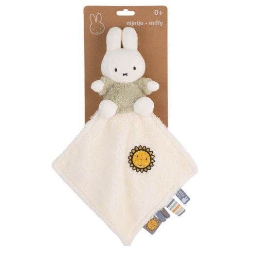 Paño de peluche Miffy Fluffy verde