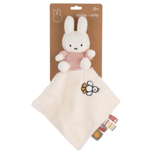 Paño de peluche Miffy Fluffy rosa