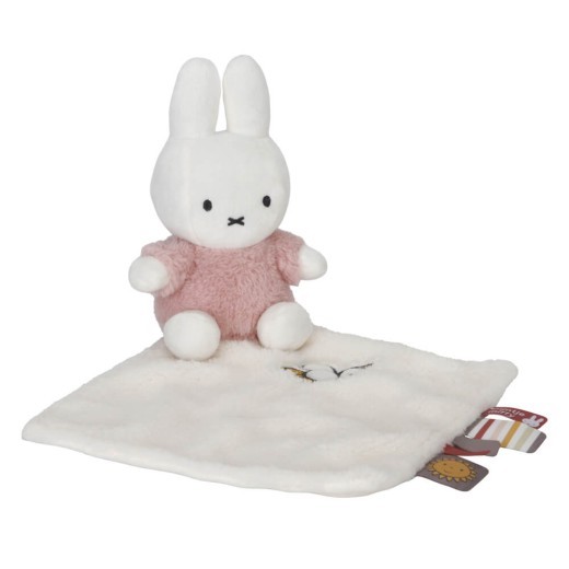 Paño de peluche Miffy Fluffy rosa