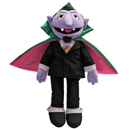 Peluche del Conde Von Count de Barrio Sésamo