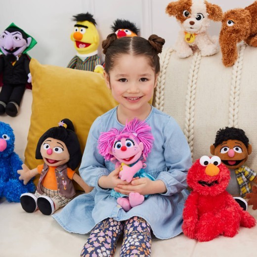 Peluche de Elmo de Barrio Sésamo