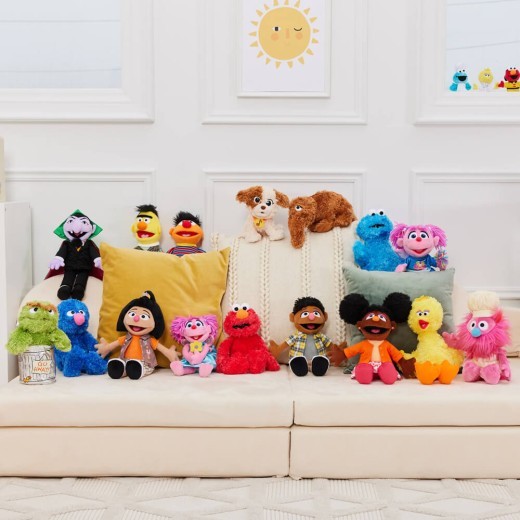 Peluche de Elmo de Barrio Sésamo