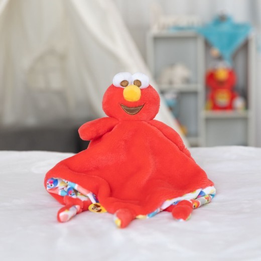 Manta de confort de Elmo de Barrio Sésamo