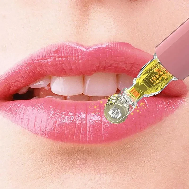 Aguja de rodillo para el cuidado de los labios
