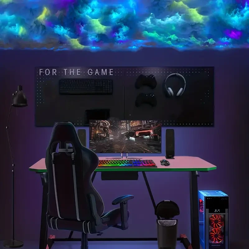 Nube de tormenta 3D LED - Luz nocturna colorida de 4,88 m