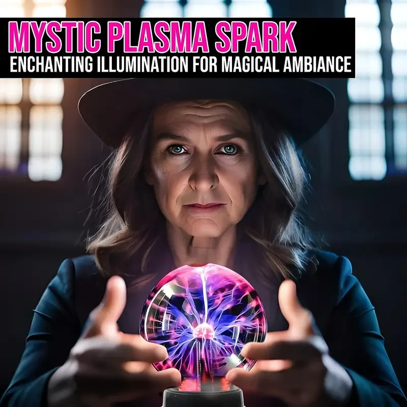 1 lámpara de inducción electrostática con bola de plasma