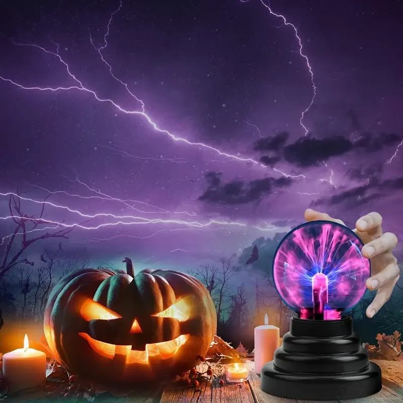 1 lámpara de inducción electrostática con bola de plasma