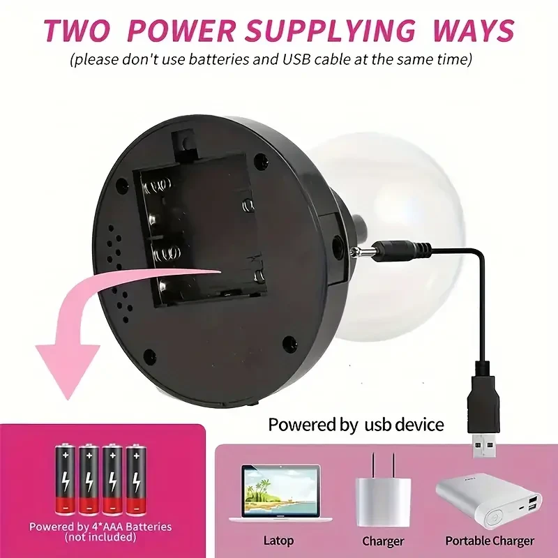 1 lámpara de inducción electrostática con bola de plasma