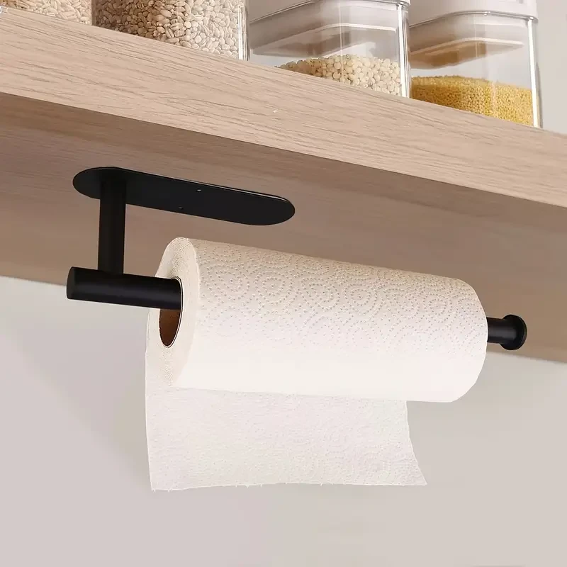 1 porta toallas de papel elegante sin taladro