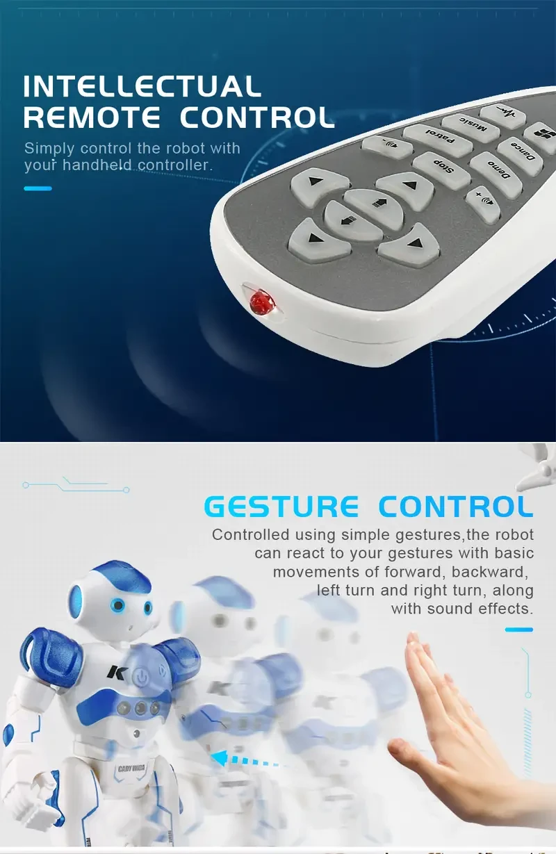 Robot inteligente R2 con control remoto, juguete eléctrico bailarín universal para niños y niñas, ideal como regalo de Halloween y Navidad.