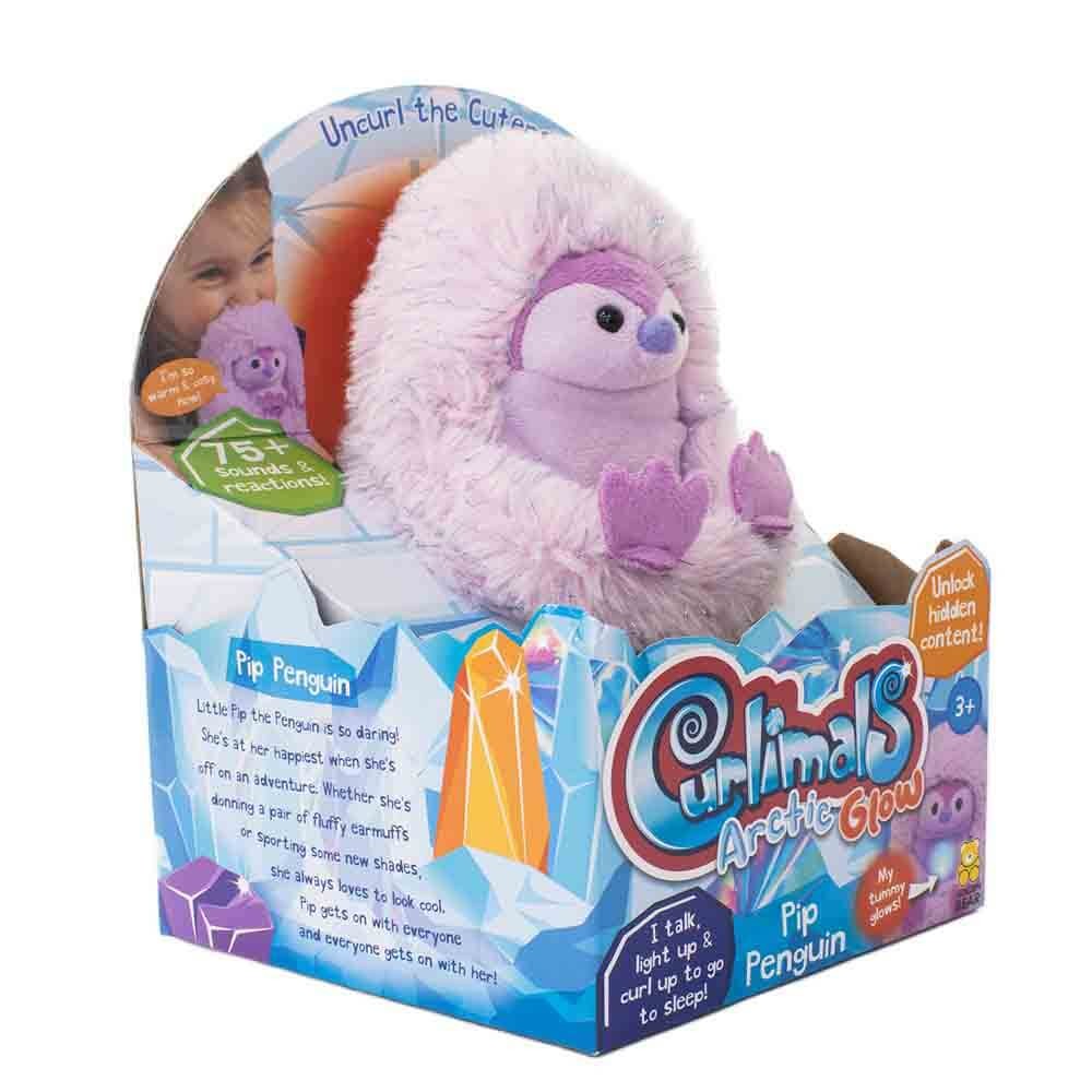 Pingüino Pip con resplandor ártico de Curlimals
