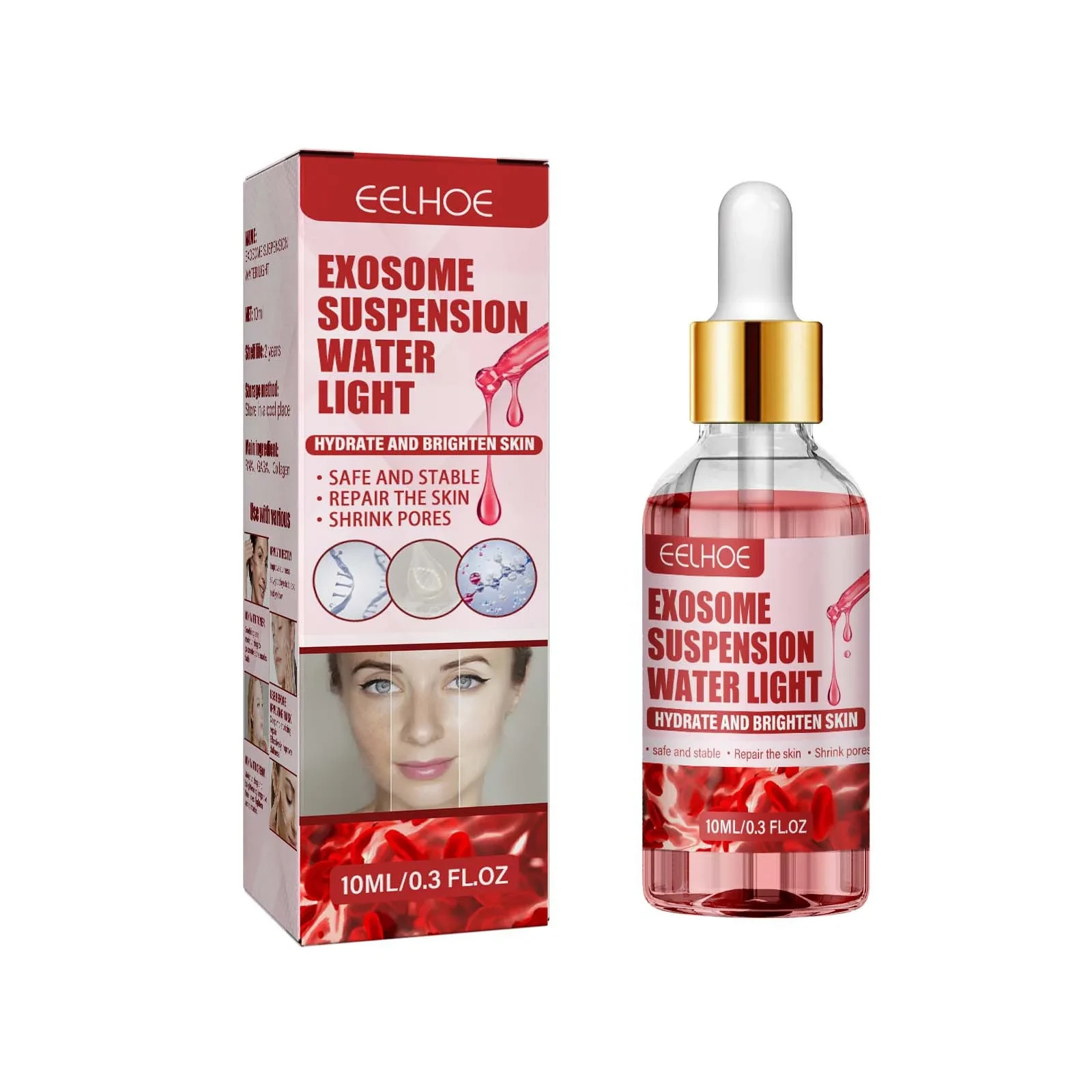 Cuidado facial antiarrugas, reparador y atenuador de líneas finas.