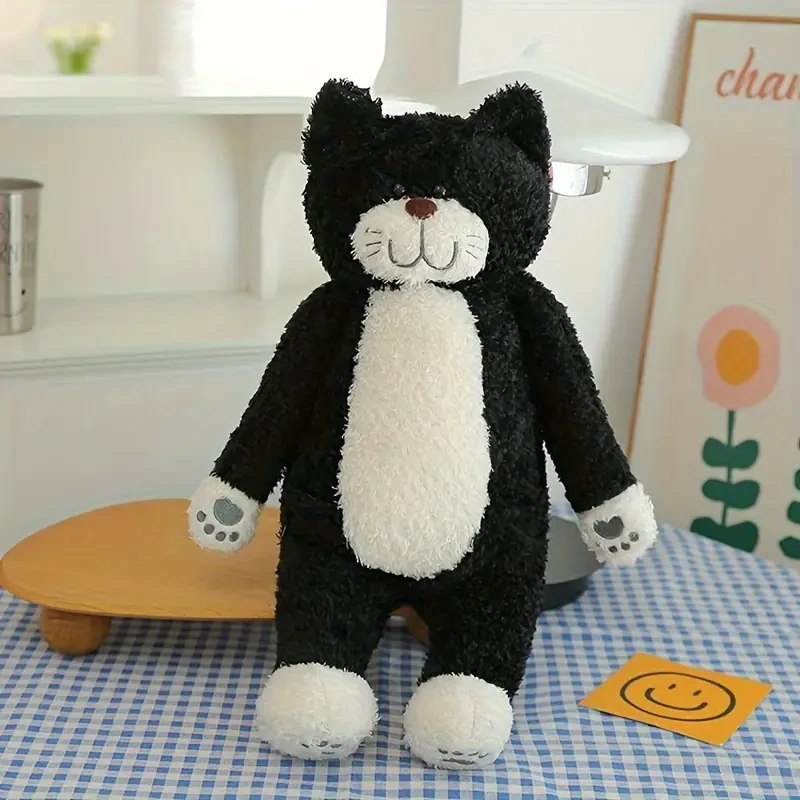 Juguetes de peluche para gatos, lindos muñecos de gatos, dormir con almohadas, decoraciones de sofá,