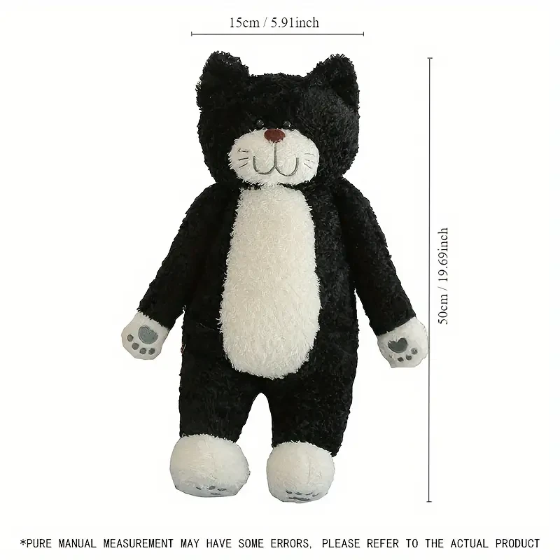Juguetes de peluche para gatos, lindos muñecos de gatos, dormir con almohadas, decoraciones de sofá,