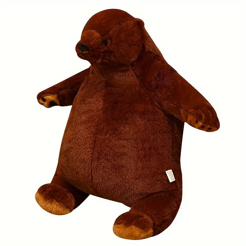 Lindo oso marrón almohada de peluche oso de peluche oso hogar oso grande, decoración del hogar,