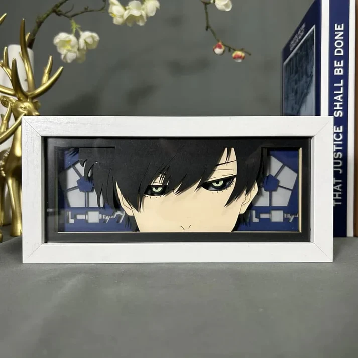 Caja de luz Rin Itoshi de Blue Lock