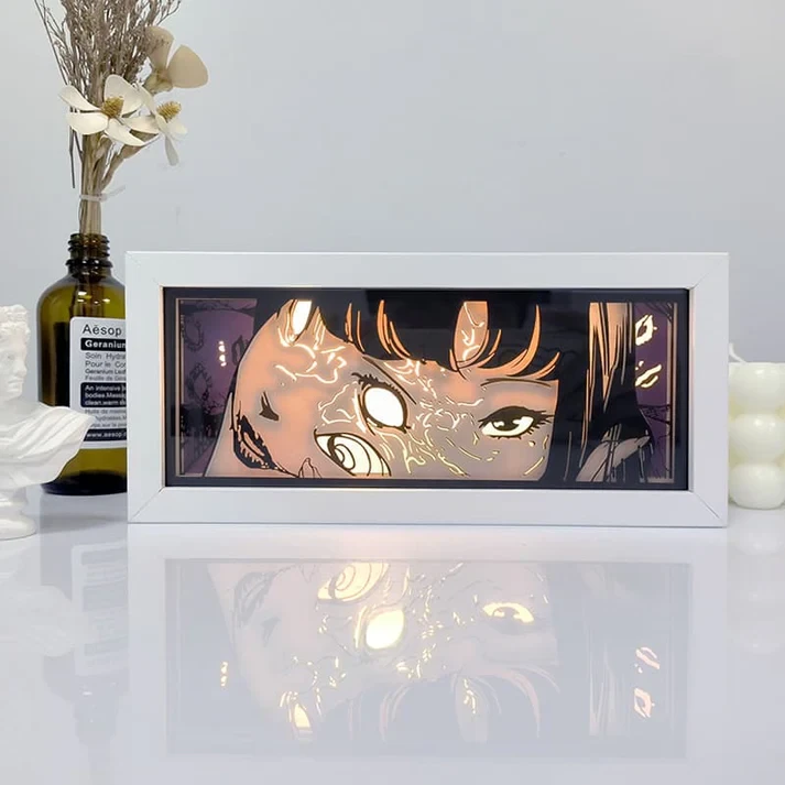 Caja de luz de tapiz Junji Ito